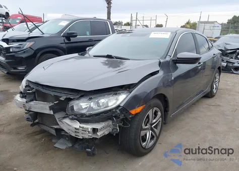 2019 Honda Civic Lx из США, поврежденный, VIN 2HGFC2F63KH529743